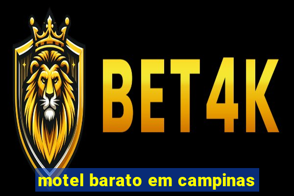 motel barato em campinas